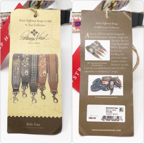 Patricia Nash Interchangeable Purse/Guitar Strap - Picture 5 of 5
